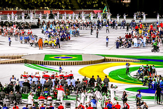 Equipe brasileira nas Paralimpíadas